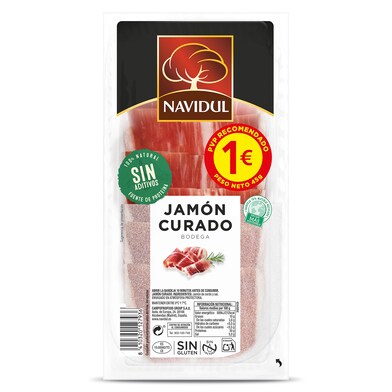 Jamón curado Navidul sobre 50 g-0