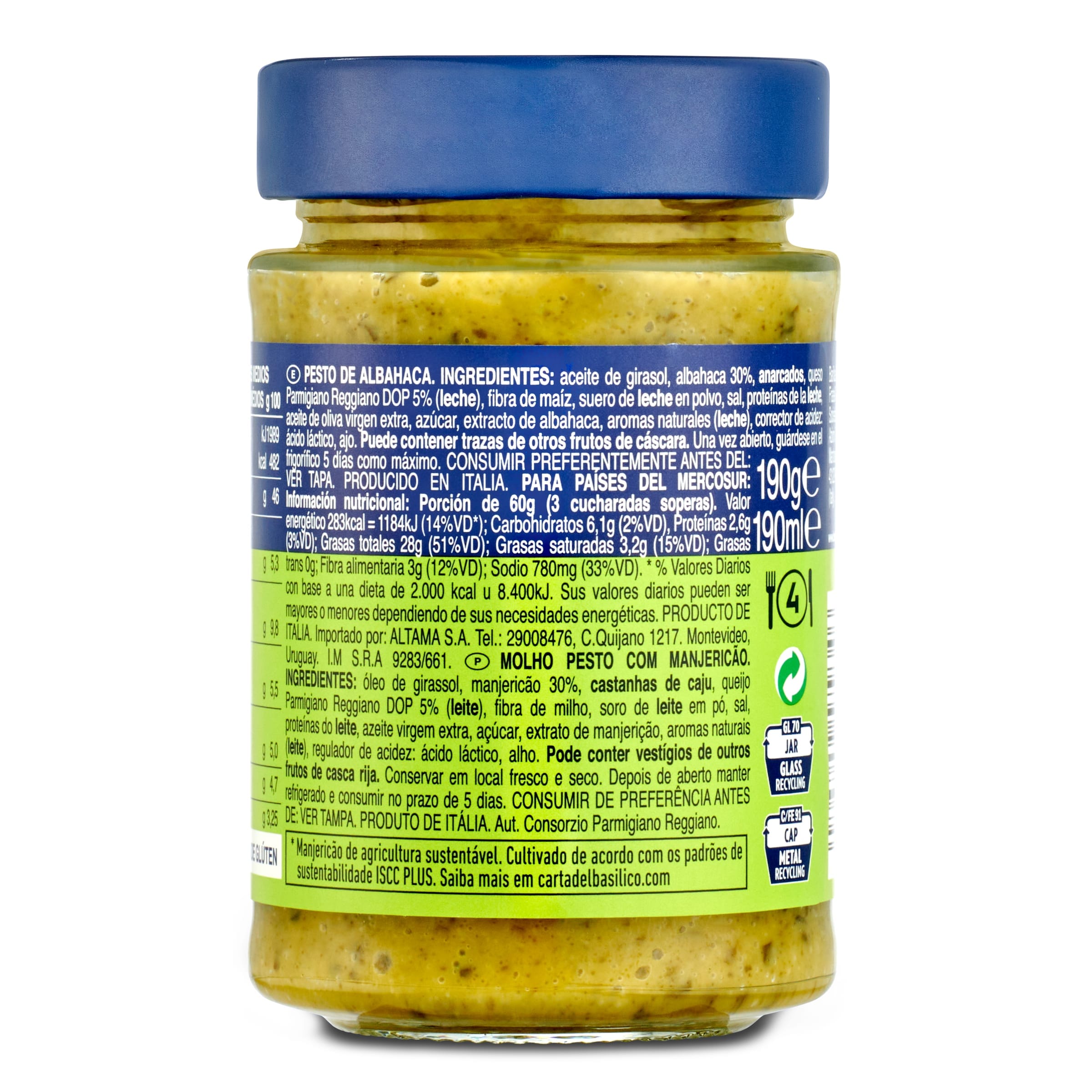 Pesto genovese Barilla 190 g