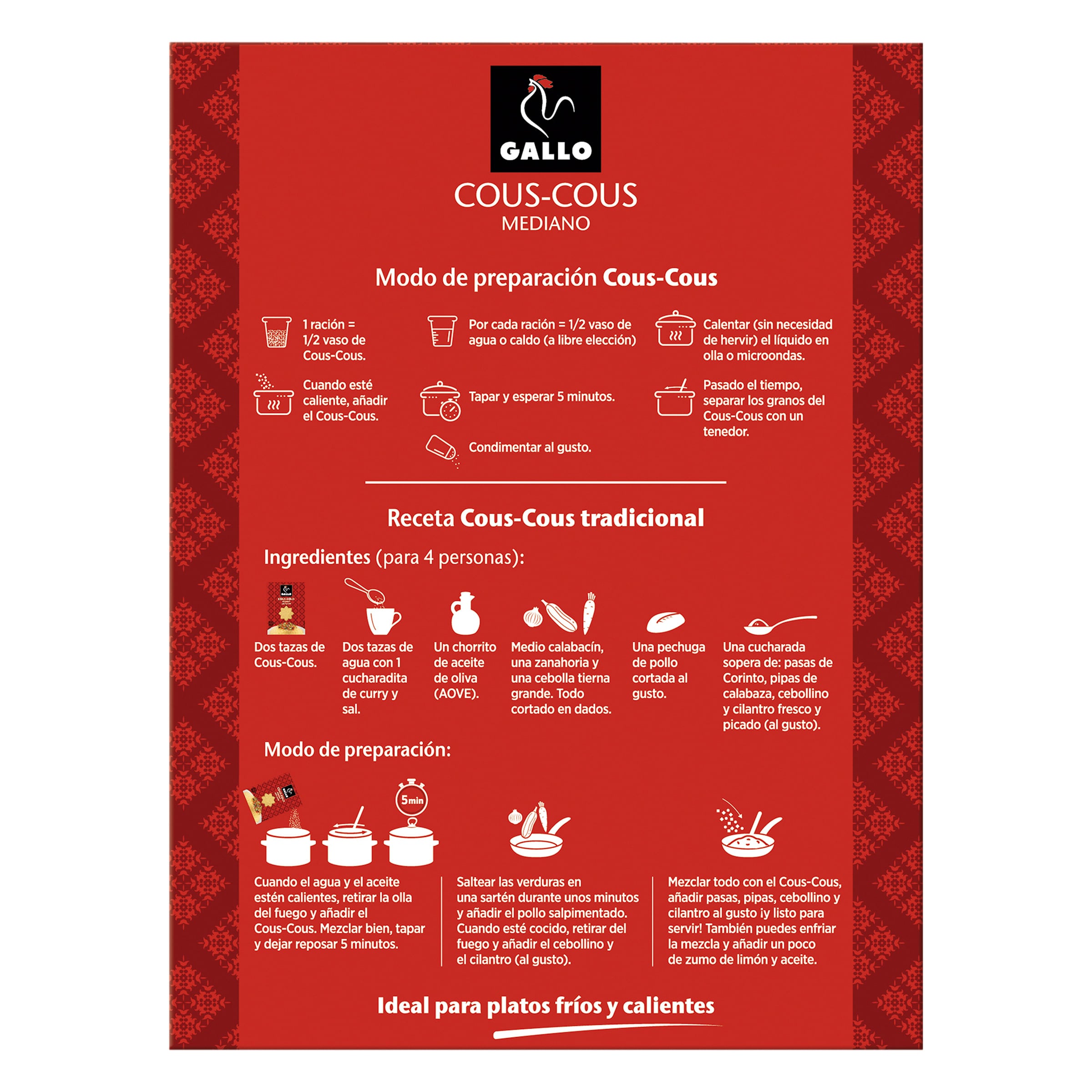 Cous cous Gallo 500 g
