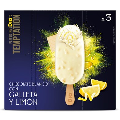 Helado bombón de limón 3 unidades TEMPTATION ESTUCHE 195 GR-1 Helado bombón de limón 3 unidades TEMPTATION ESTUCHE 195 GR-1