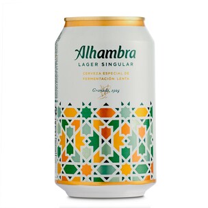 cerveza lager 33 cl