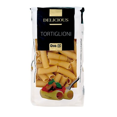 Pasta tortiglioni Dia Delicious bolsa 500 g-0