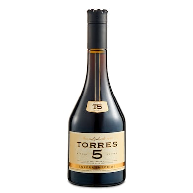 Brandy 5 solera reserva Torres botella 70 cl-0