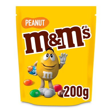 Cacahuete recubierto de chocolate con leche M&M's bolsa 200 g-0