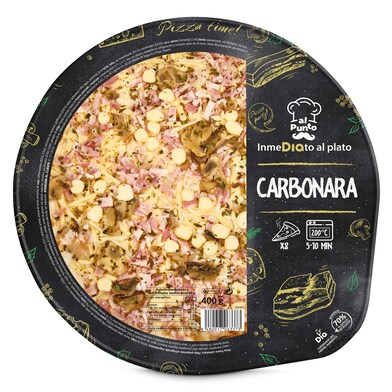 Pizza carbonara Al Punto Dia bandeja 400 g-0