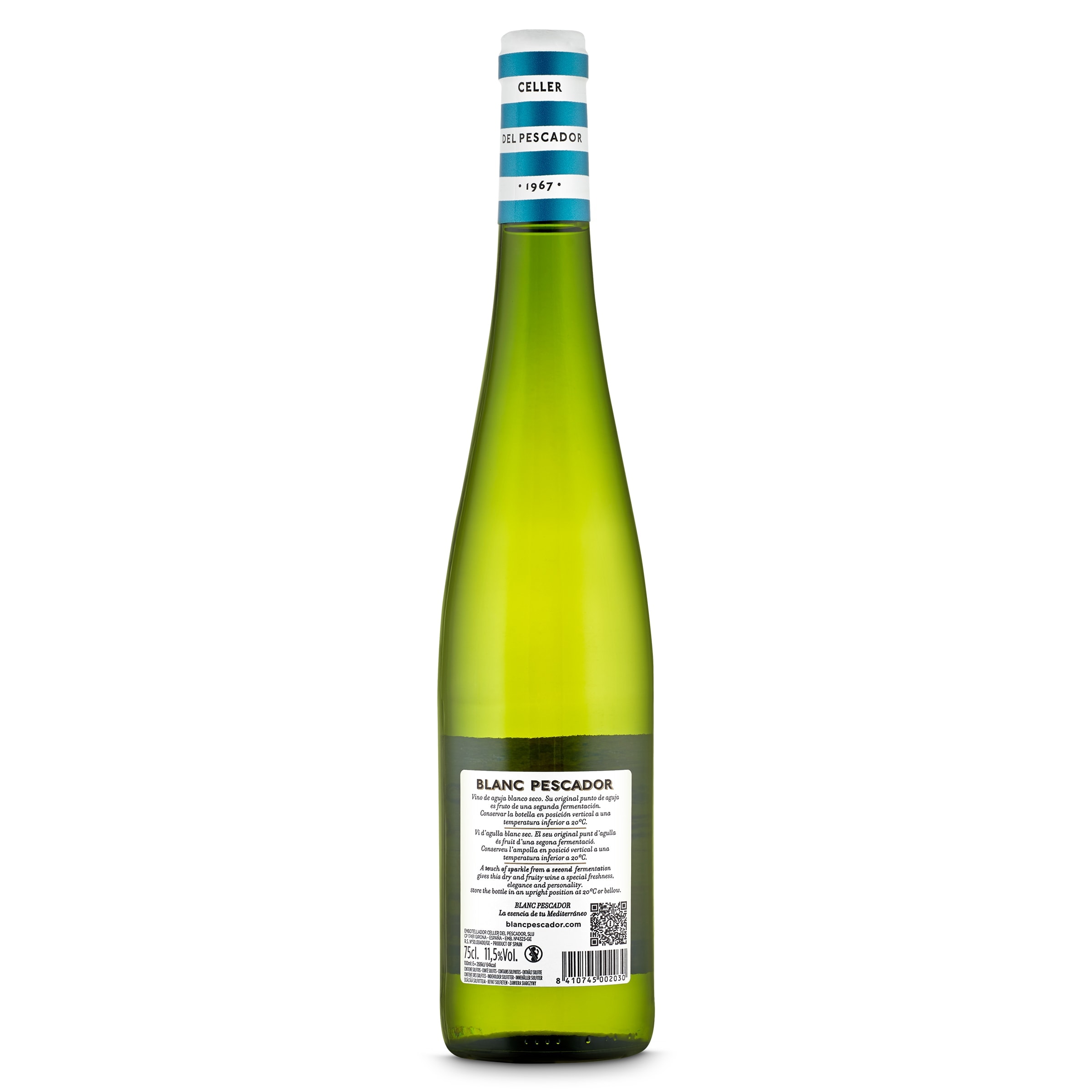 Vino blanco Pescador 75 cl