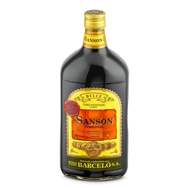 Vino Quinado Sanson Botella 1 Lt.