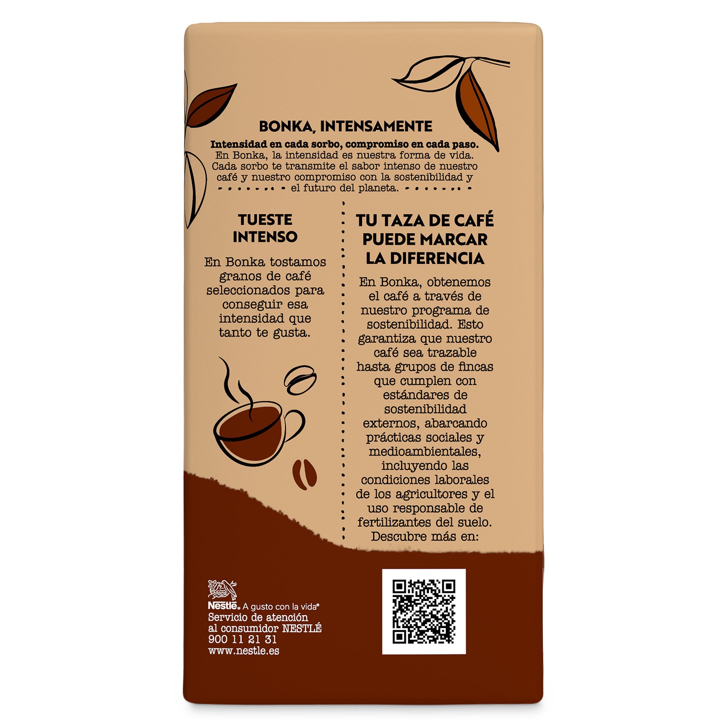 Café molido natural Bonka 250 g