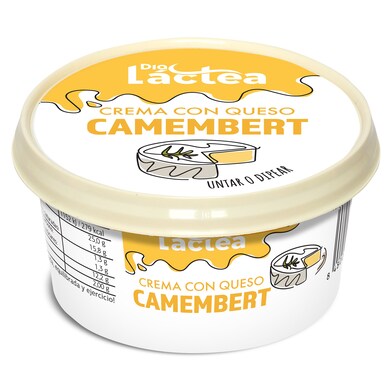 Crema con queso camembert Dia Láctea tarrina 125 g-0