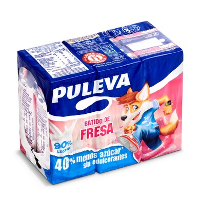 Batido fresa Puleva brik 6 x 200 ml-0 Batido fresa Puleva brik 6 x 200 ml-0