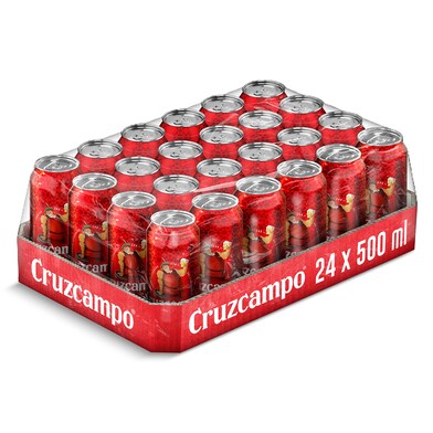 Cerveza Cruzcampo pack 24 x 50 cl-0