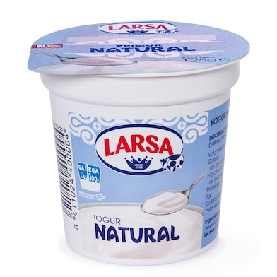 Yogur natural Larsa vaso 125 g-0