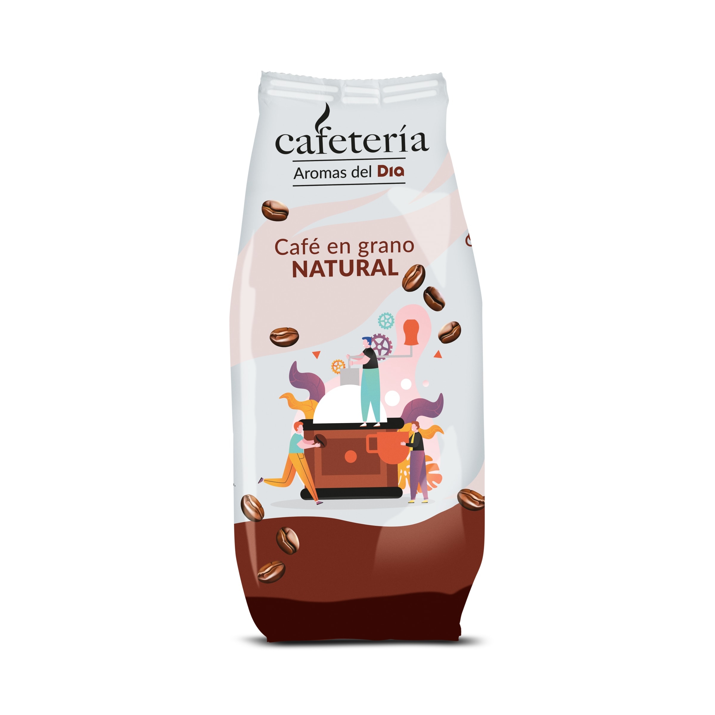 Café en grano natural Cafetería bolsa 500 g - Supermercados DIA