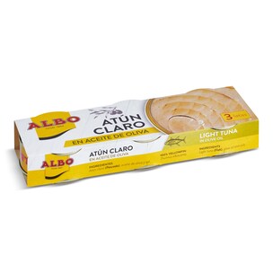 atun claro en aceite de oliva 3 x 48 g