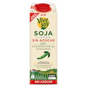 Bebida de soja ligera sin azúcar Pascual Vivesoy brik 1 l