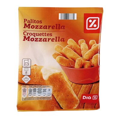 Palitos de mozzarella Dia bolsa 400 g-0 Palitos de mozzarella Dia bolsa 400 g-0