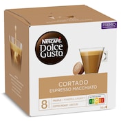 Café en cápsulas cortado Nescafé Dolce Gusto caja 16 unidades