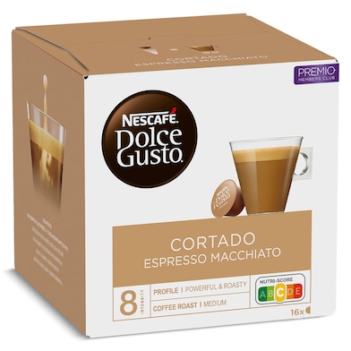 Café en cápsulas cortado Nescafé Dolce Gusto caja 16 unidades-0