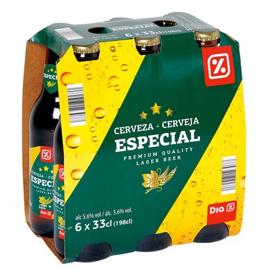 Cerveza especial Dia botella 6 x 33 cl-0