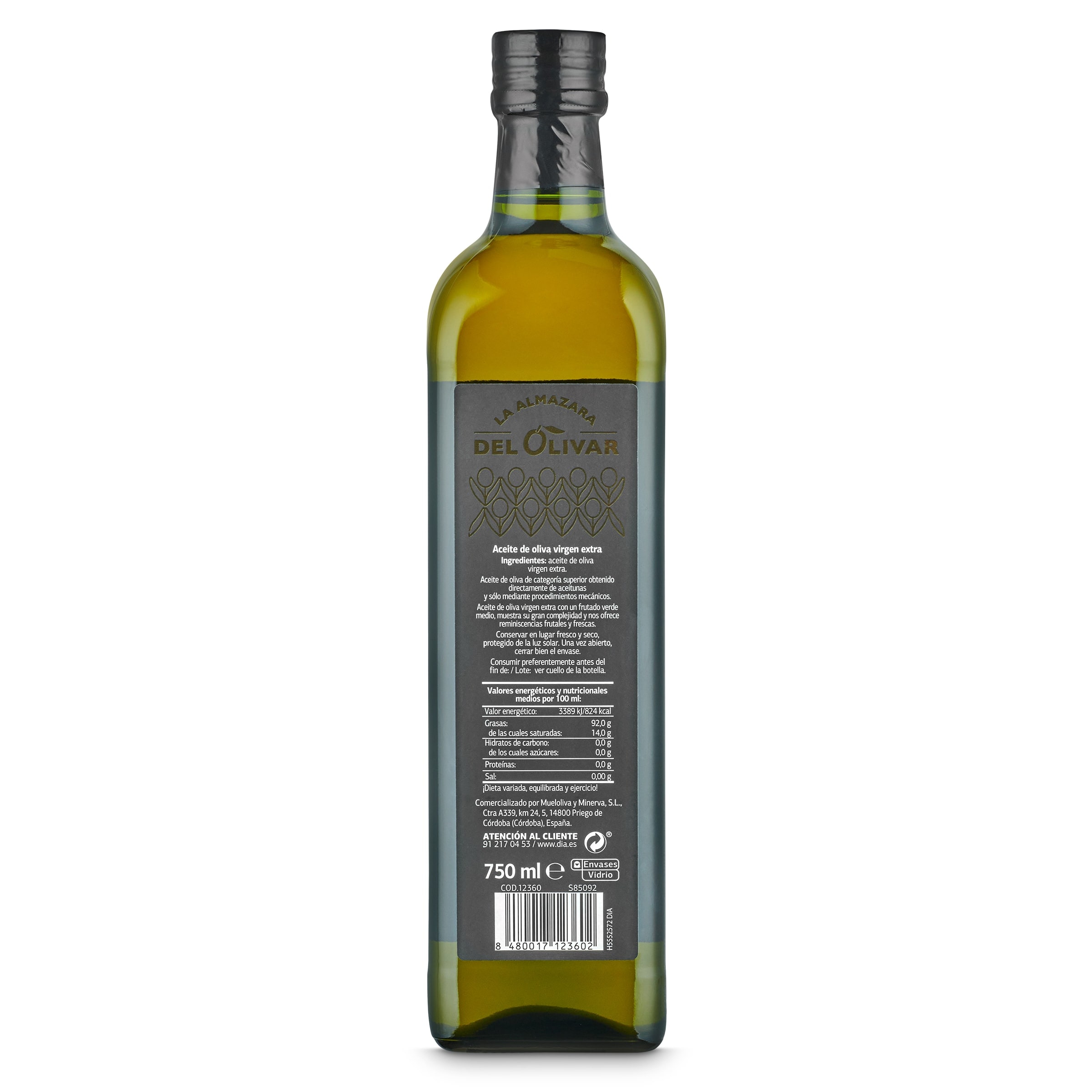 Aceite de oliva virgen extra Dia La Almazara del Olivar 750 ml