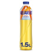 Bebida refrescante de naranja zero Aquarius botella 1.5 l