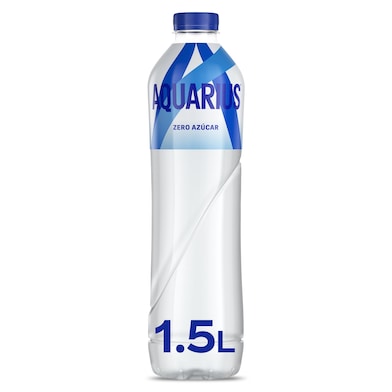 Bebida refrescante de limón zero Aquarius botella 1.5 l-0