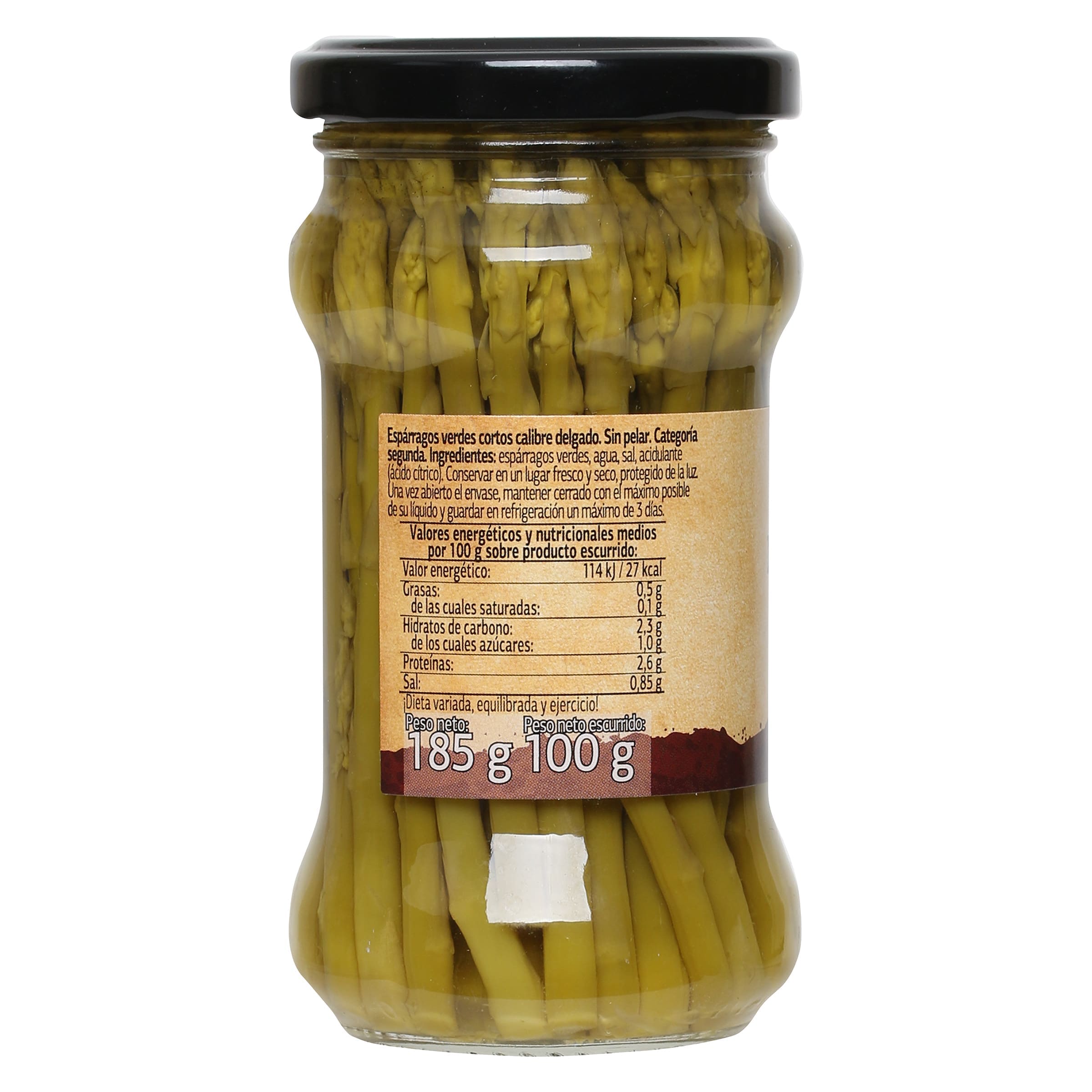 Espárragos verdes delgados Dia Vegecampo 100 g