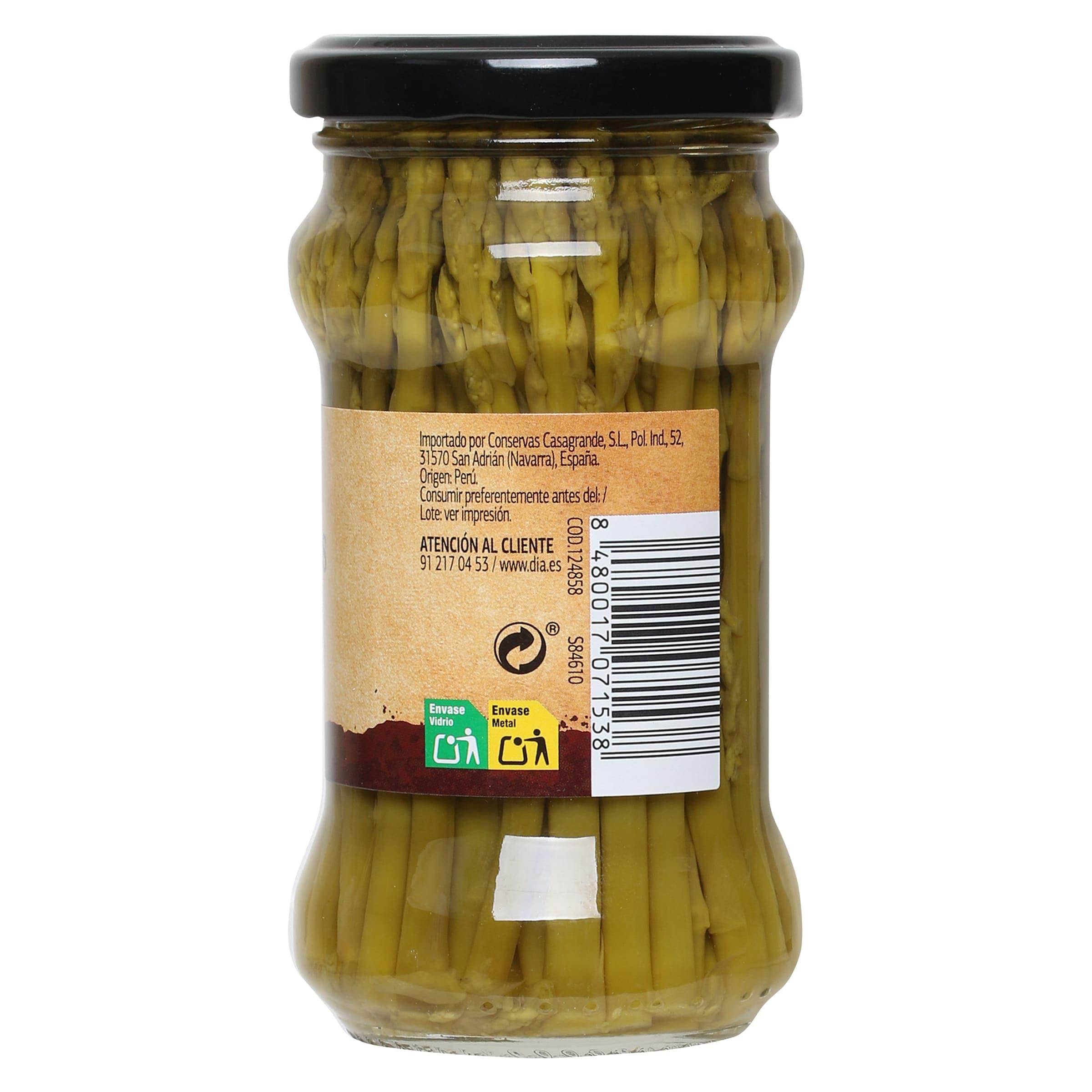 Espárragos verdes delgados Dia Vegecampo 100 g