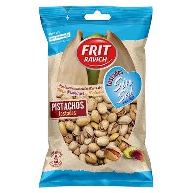 Pistachos tostados sin sal Frit ravich bolsa 110 g-0