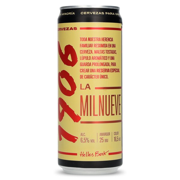 Cerveza Reserva Especial 1906 Lata 33 Cl.