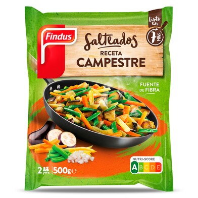 Salteado receta campestre Findus bolsa 500 g-0 Salteado receta campestre Findus bolsa 500 g-0