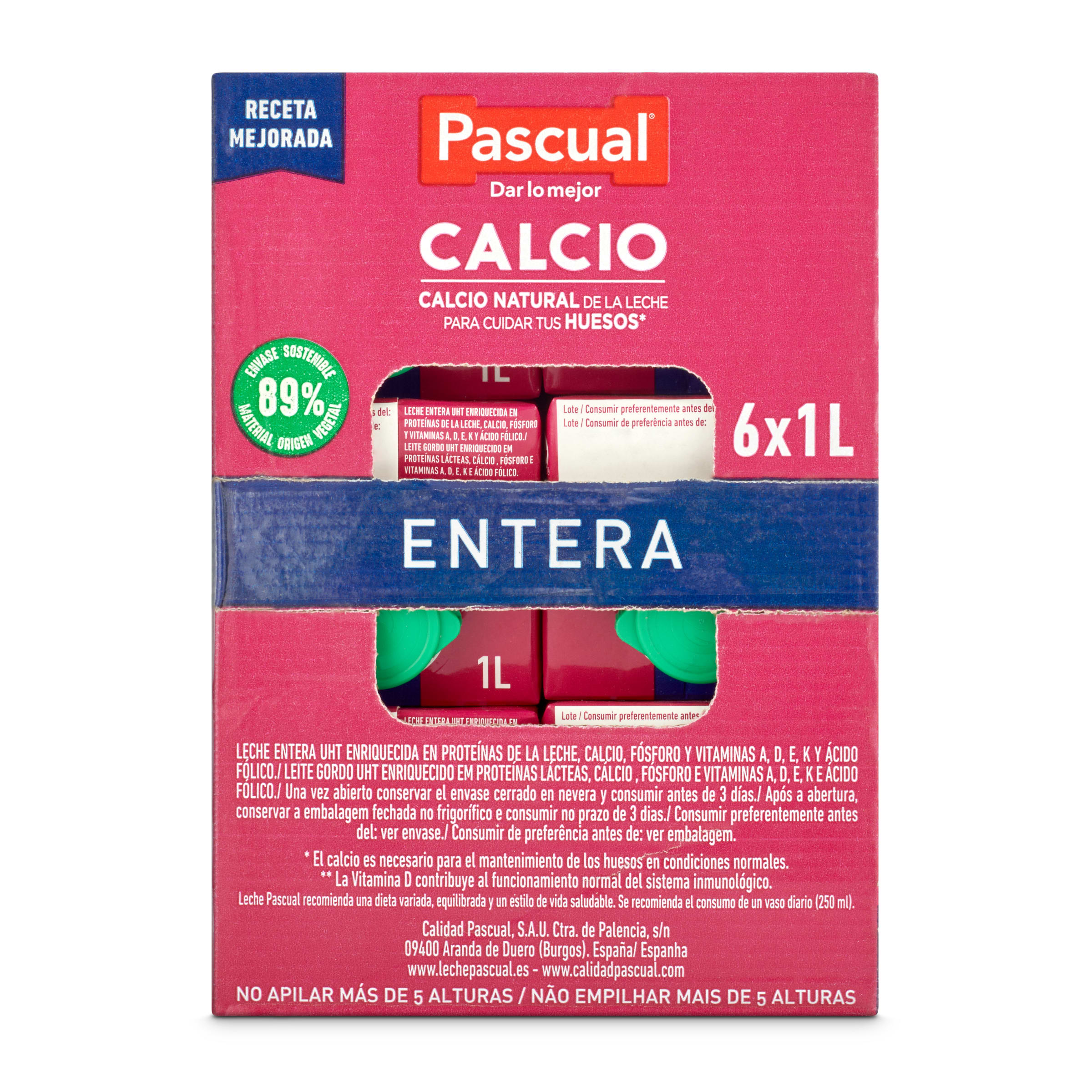 Leche Pascual Calcio - Productos Vivar