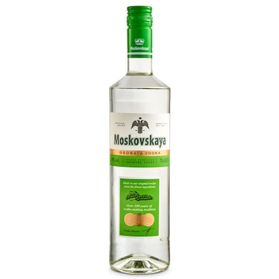 Vodka Moskovskaya botella 70 cl-0
