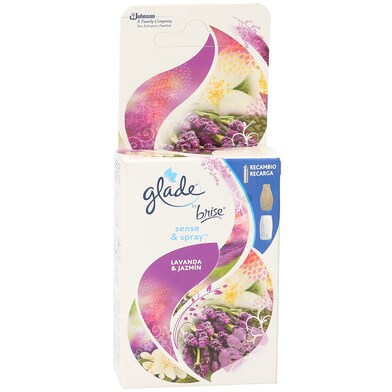 Ambientador lavanda & jazmín Glade caja 18 ml-0