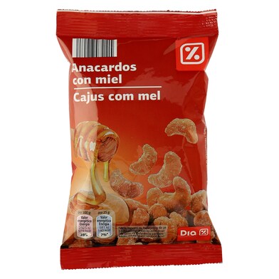 Anacardo frito con miel Dia bolsa 125 g-0 Anacardo frito con miel Dia bolsa 125 g-0