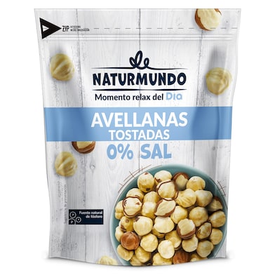Avellanas tostadas Naturmundo bolsa 200 g-0