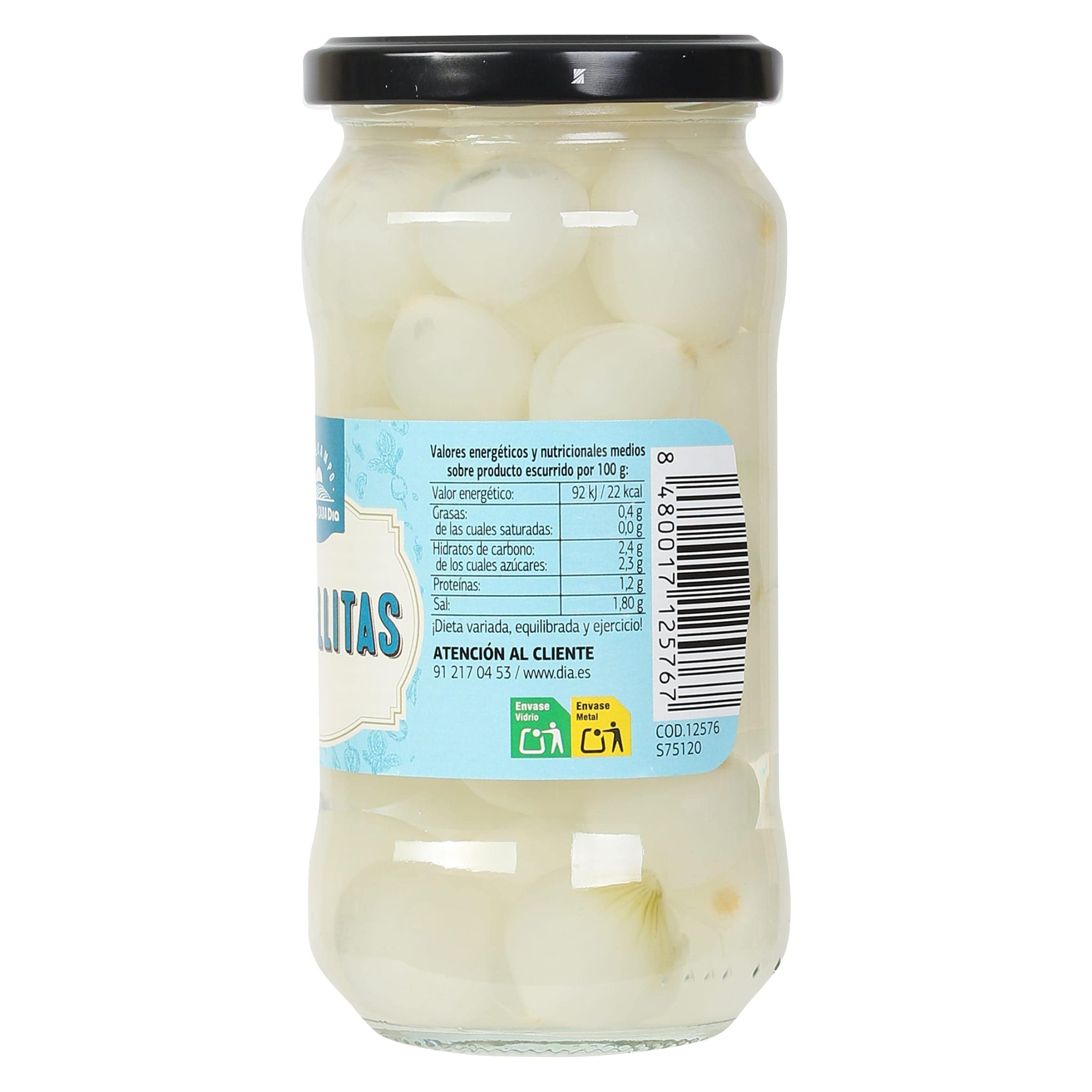 Cebollitas en vinagre Dia Vegecampo 180 g