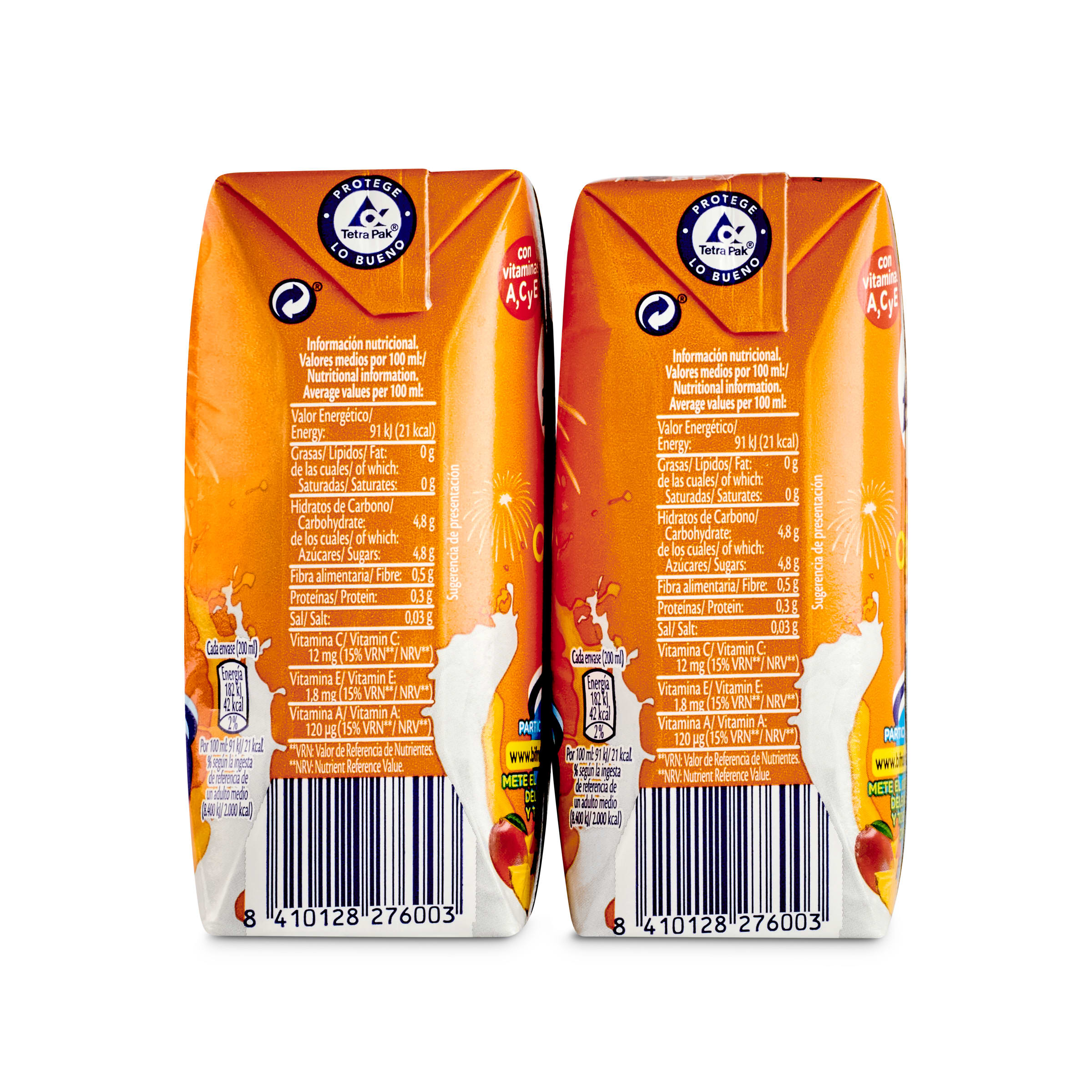 Bifrutas tropical Pascual pack 6 x 200 ml