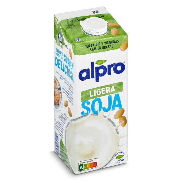 Bebida de Soja Ligera Alpro Envase 1 L.
