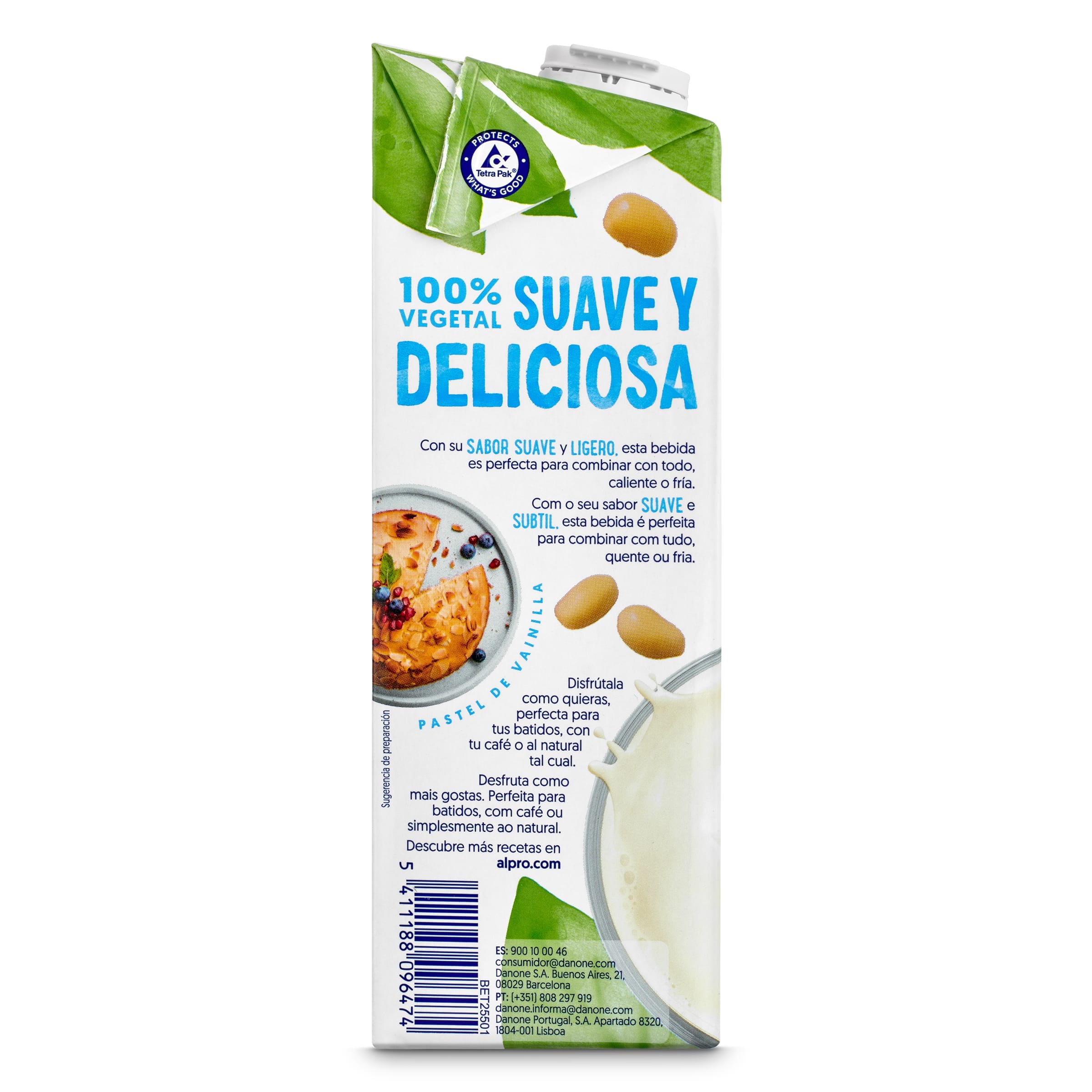 Bebida de soja Ligera Alpro 1 L