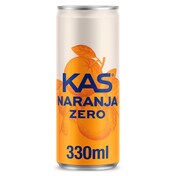 Refresco de naranja zero Kas lata 33 cl