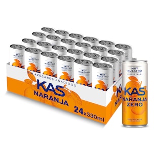 de naranja zero pack 24 x 330 ml