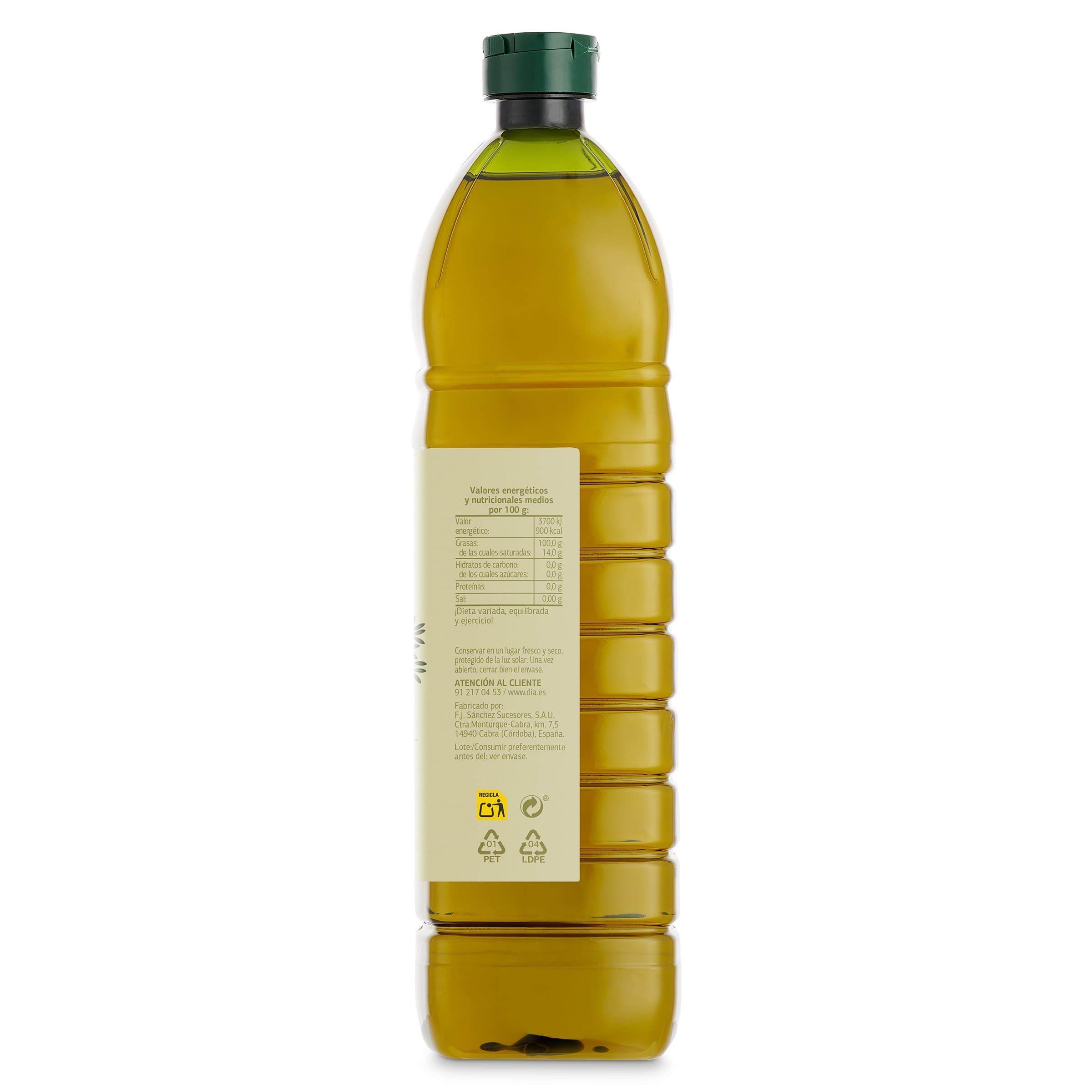Aceite de orujo de oliva Dia La Almazara del Olivar 1 L