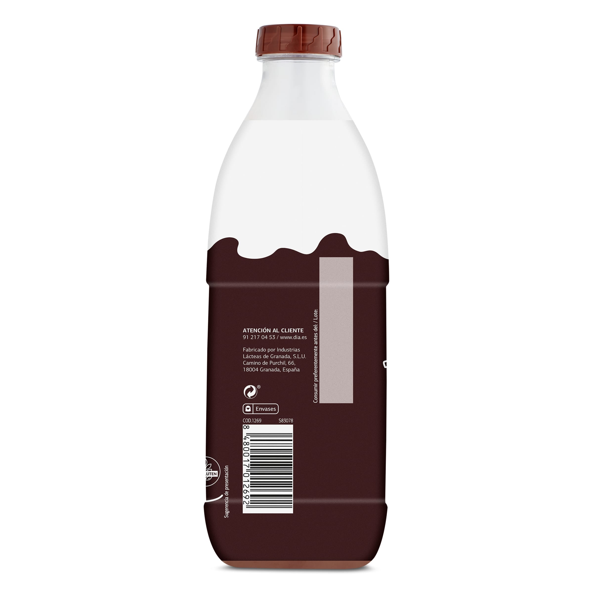 Batido al cacao Dia Láctea botella 1 L