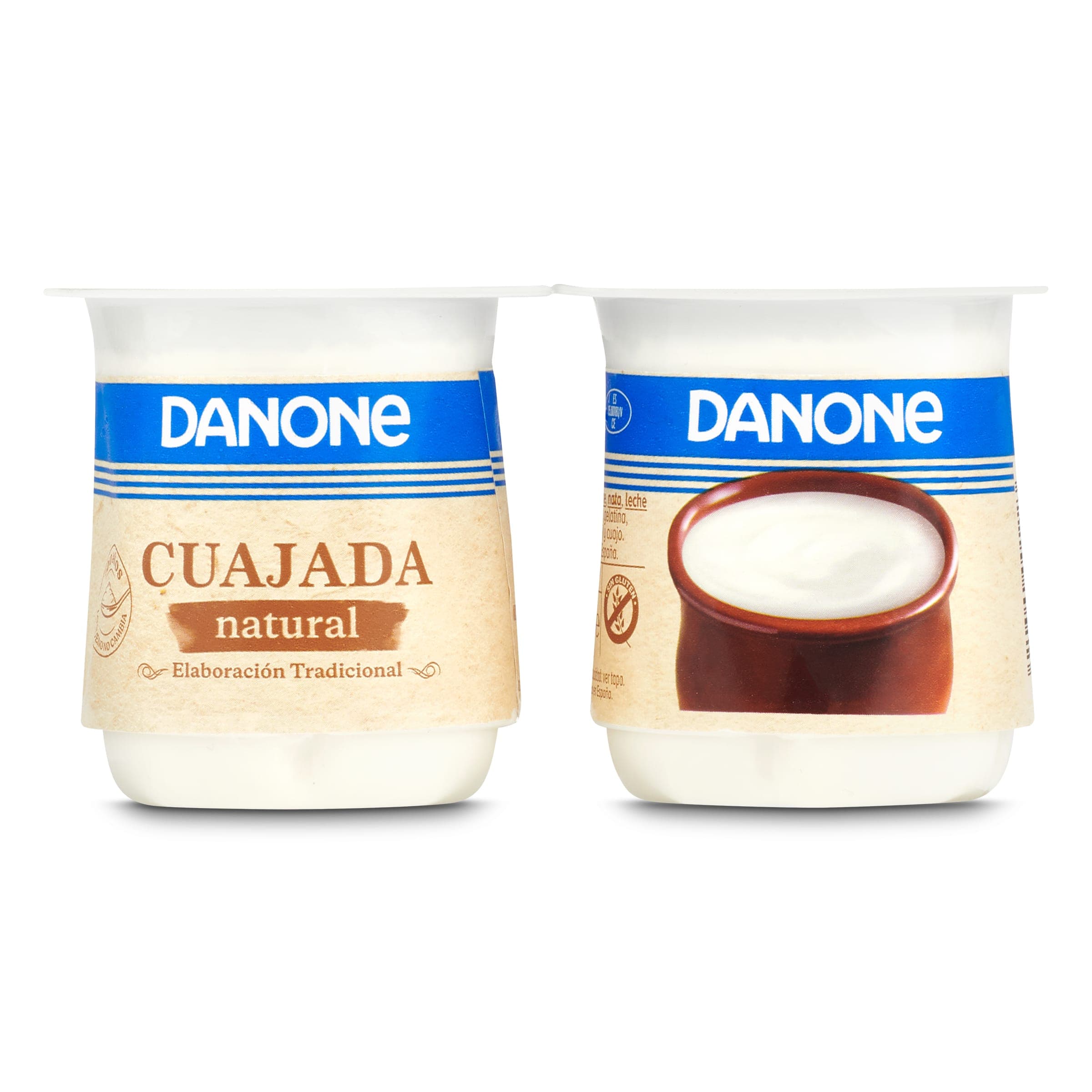 Cuajada sin azúcar Danone 2 x 135 g