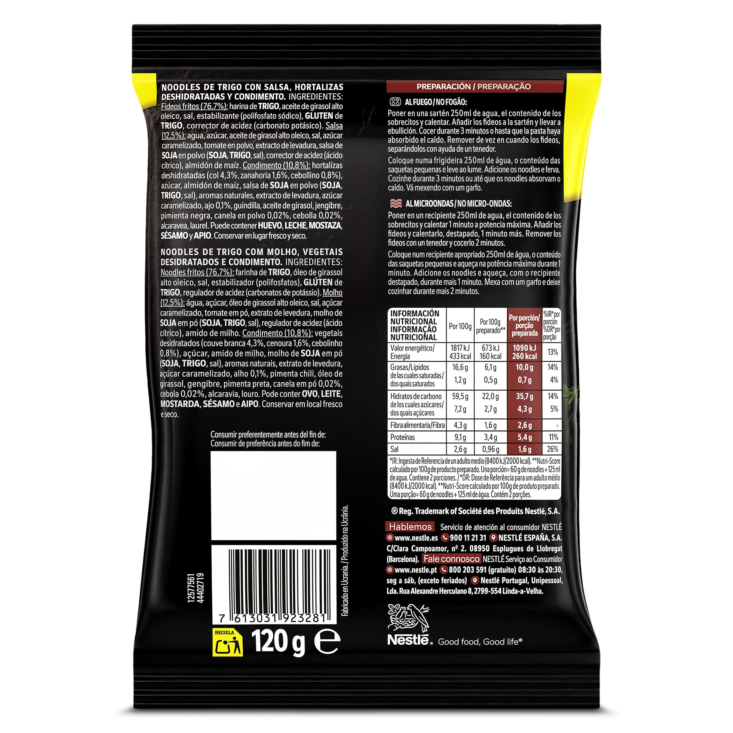 Noodles yakisoba Fusian Maggi 120 g