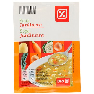 Sopa jardinera Dia sobre 75 g-0