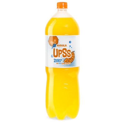 Refresco de naranja zero Upss Dia botella 2 l-0 Refresco de naranja zero Upss Dia botella 2 l-0