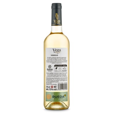 Vino blanco verdejo D.O. Rueda Vega del baron botella 75 cl-1 Vino blanco verdejo D.O. Rueda Vega del baron botella 75 cl-1