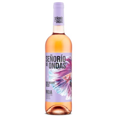 Vino rosado D.O. Rioja Señorío de Ondas botella 75 cl-0 Vino rosado D.O. Rioja Señorío de Ondas botella 75 cl-0